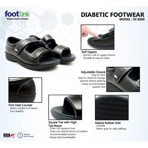 D89 Model DI 6889 - Diabetic Shoe D89 Model DI 6889 - Diabetic Shoe